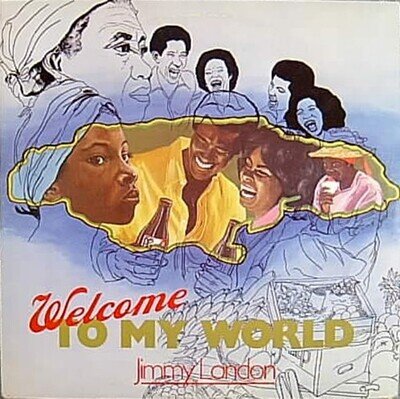 Jimmy London - Welcome To My World (LP, Album, Blu) (Very Good Plus (VG+))