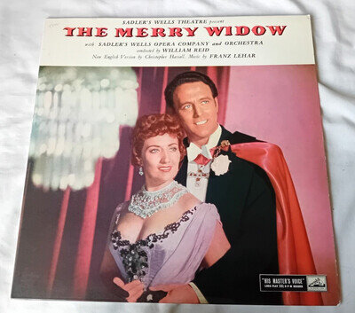 Sadler's Wells Opera Company - The Merry Widow - 1958 Vinyl Soundtrack LP