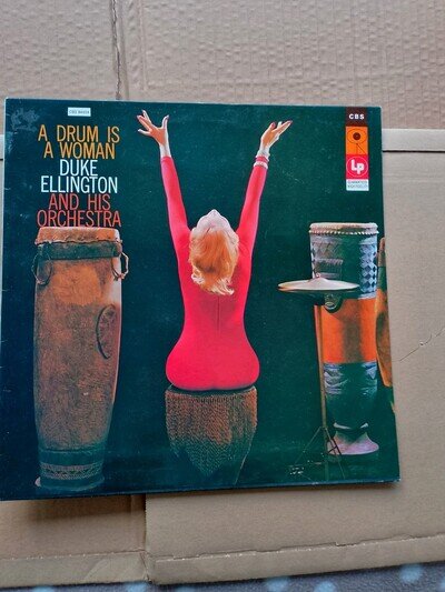 Duke Ellington And His Orchestra A Drum Is A Woman LP Album vinyl record reissue