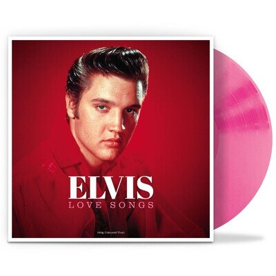 ELVIS PRESLEY LP Love Songs 180 Gram PINK VINYL 16 Track UK 2024 New and SEALED