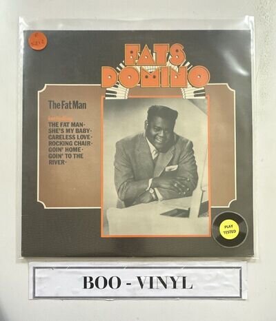 Fats Domino - The Fat Man (LP, Comp, Mono) Rhythm N Blues Lp Vinyl Record EX-VG+
