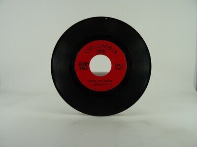 JERRY VALE CLOSE TO CATHY (26) 2 Track 7" Single including Plain Paper Sleeve CO