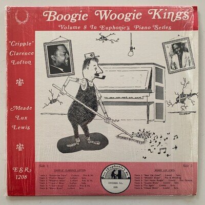 Boogie Woogie Kings Volume 8 (Lux Lewis / Lofton) - 1974 US Vinyl LP - (NM/NM)
