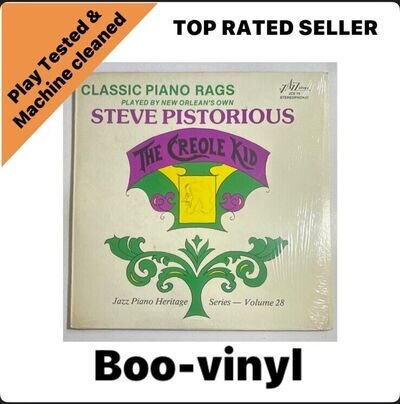 Steve Pistorius - The Creole Kid (Classic Piano Rags ) Lp Vinyl Record Ragtime