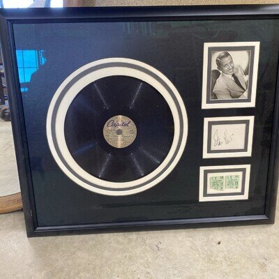 Stan Kenton Framed Master Record