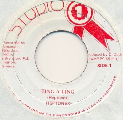 Heptones* - Ting A Ling (7") (Very Good Plus (VG+)) - 3842202931
