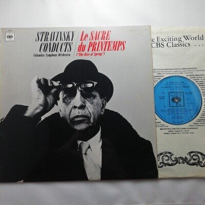 CBS LP SBRG 72054: Stravinsky - The Rite of Spring / Stravinsky