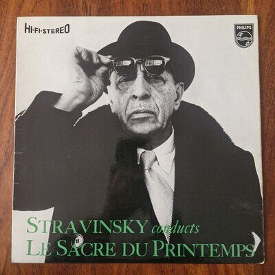 STRAVINSKY Le Sacre Du Printemps PHILIPS SABL174 VINYL UK 1960 LP