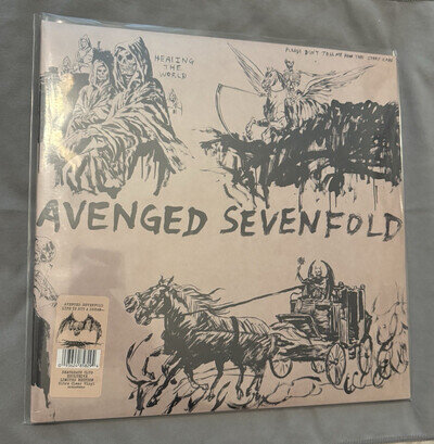 Avenged Sevenfold - Life is But a Dream... ULTRA RARE ULTRA CLEAR vinyl LP (NEW)