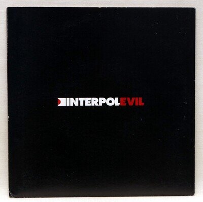 INTERPOL Evil Vinyl 7" Matador Ole 637-7 UK 2005 VG+/VG+