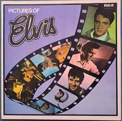 ELVIS PRESLEY - PICTURES OF ELVIS - 12" VINYL LP ALBUM RCA INTS 5001 - NEAR MINT