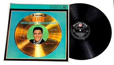 ELVIS PRESLEY GOLD RECORDS VOLUME 3 SF 7630 RED SPOT STEREO RARE EX+