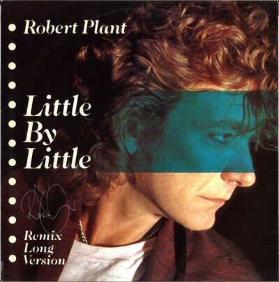 ROBERT PLANT Vinyl LP - LED ZEPPELIN Stairway to Heaven Kashmir Autograph SIGNED