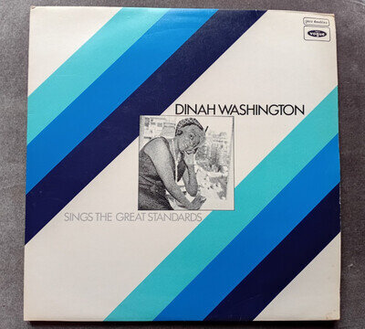 Dinah Washington – Sings Great Standards (VJD522) 1977 Gatefold Double LP - VG+