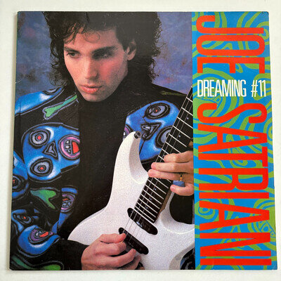 1988 EX 12" SINGLE: DREAMING 11 - JOE SATRIANI, 12 YUM