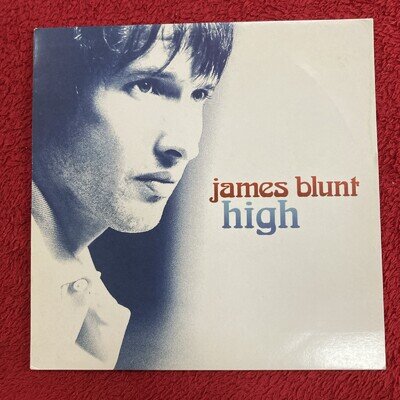 James Blunt - High (Album Version) / Butterfly 7” vinyl single VG++/ EX+ 45rpm.