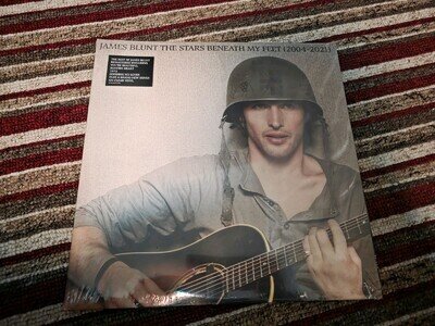 James Blunt The Stars Beneath My Feet Clear Vinyl Brand New Sealed