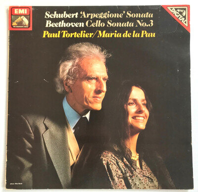 ASD 4075 Beethoven Cello Sonata / Schubert Arpeggione / Paul Tortelier