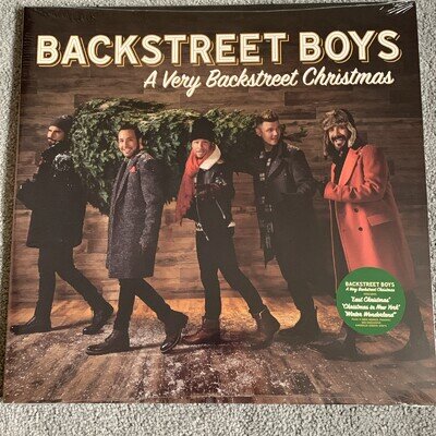 BACKSTREET BOYS - A VERY BACKSTREET CHRISTMAS - GREEN VINYL - BRAND NEW SEALED