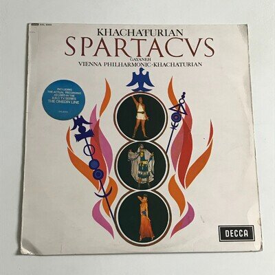 Khatchaturian - Spartacus/Gayaneh ED4/1973 - Vienna Orch - LP Record - SXL 6000