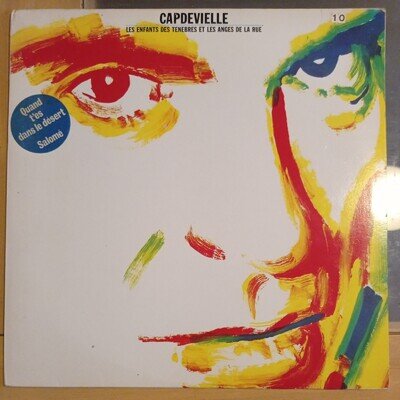 Capdevielle Les Enfant Des Tenebre et Les Anges de La Rue (LP France 1979).