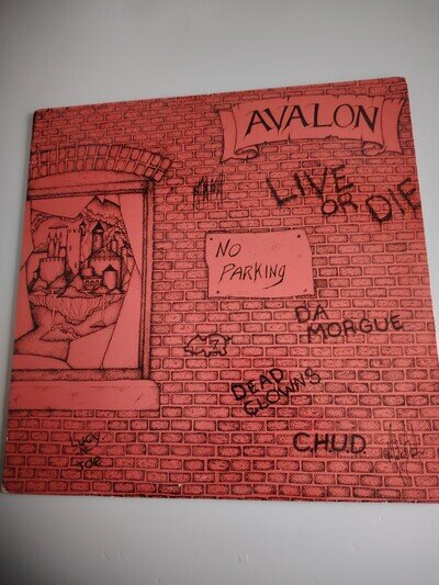 Avalon Heavy Metal USA LP 1988 Vinyl Album Record