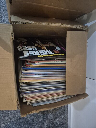 Job Lot of 1950s & 1960s 12" LP Vinyl Records – Vintage Collection Around 200