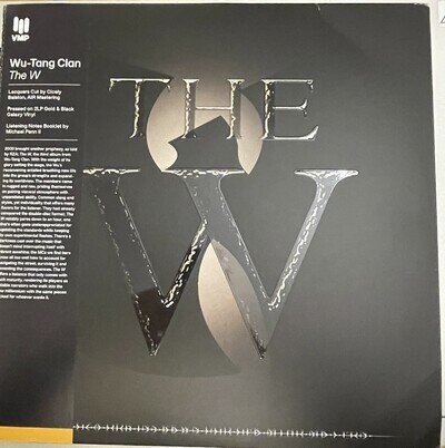 Wu-Tang Clan the Wu-Tang Clan the W Vinyl Me Please VMP 2 LP Damaged Sleeve
