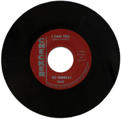 BO DIDDLEY "I CAN TELL c/w YOU CAN'T JUDGE A BOOK BY THE COVER" 1962 R&B