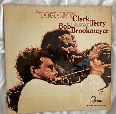 CLARK TERRY/BOB BROOKMEYER QUINTET-TONIGHT-UK 1965 FONTANA VINYL LP VG/VG