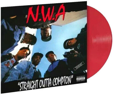 N.W.A Straight Outta Compton LP Album vinyl record 2019 limited Red reissue