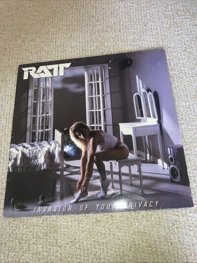 Ratt - Invasion Of Your Privacy Vinyl LP 1985 Original Album Atlantic 781 257-1