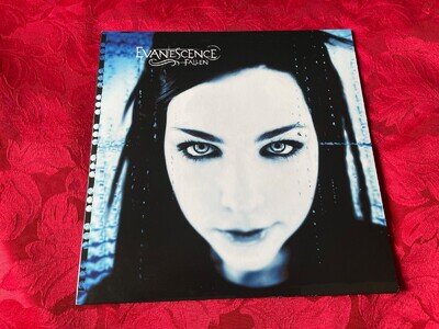 EVANESCENCE - FALLEN. 2019 LTD REPRESS CLEAR VINYL LP + INNERS *PLAYED ONCE*