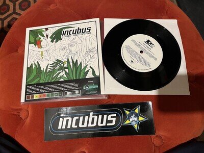 Incubus Certain Shade Of Green 7” Inch Record + Promo Sticker Far 1998 Vintage