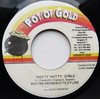 Wayne Wonder - Hotty Hotty Girls, 7", (Vinyl)