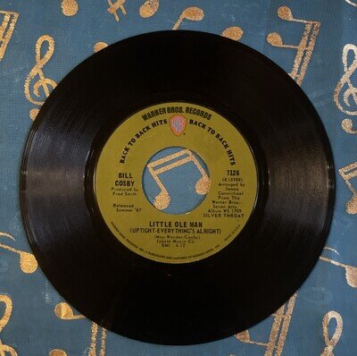 BILL COSBY ; LITTLE OLE MAN (UPTIGHT EVERYTHING’S ALRIGHT) (WB) US 45