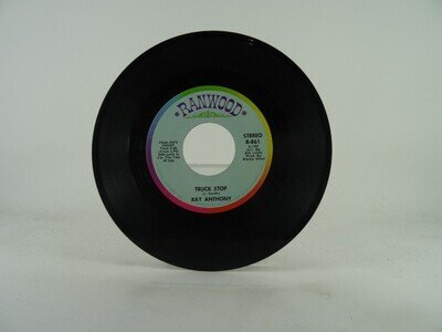 RAY ANTHONY TRUCK STOP (48) 2 Track 7" Single including Plain Paper Sleeve RANWO