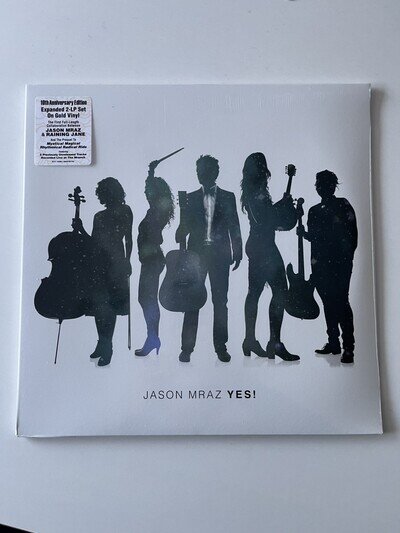 Jason Mraz - Yes! - Gold Vinyl 2 LP 10th Anniversary Edition - BRAND NEW SEALED