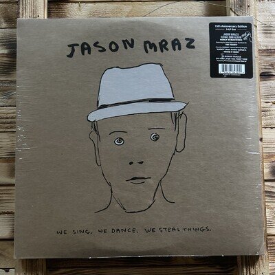 JASON MRAZ WE SING. WE DANCE. WE STEAL THINGS. LP VINYL RECORD ALBUM NEW SEALED