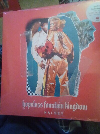 Halsey - Hopeless Fountain Kingdom [Clear & Teal Vinyl] by Halsey ,sealed