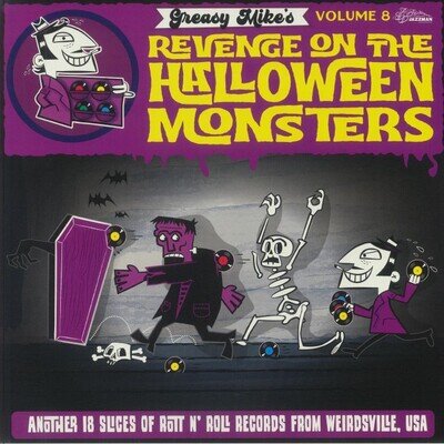 VARIOUS - Greasy Mike's Volume 8: The Return Of The Halloween Monsters - LP