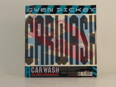GWEN DICKEY CAR WASH (78) 2 Track 7" Single including Picture Sleeve SWANYARD