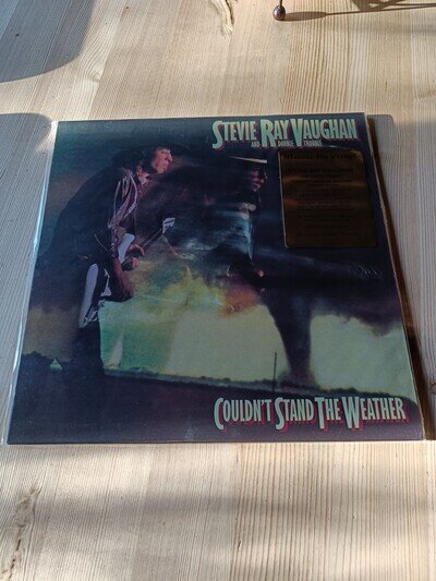 Stevie Ray Vaughan - Couldn't Stand the Weather DBL LP marbled vinyl bonus disc