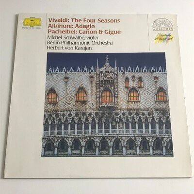 Schwalbe/Karajan - Die Vier Jahreszeiten/Ada...(Berlin) - D G 419 488-1 EX/EX