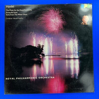 Handel Music for the Royal Fireworks 12" Vinyl LP RPO Records 1986