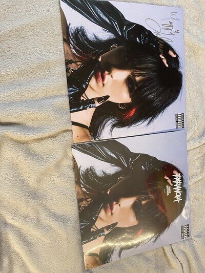 Maggie Lindemann - Paranoia 12” Red Vinyl Signed Autographed in gold rare