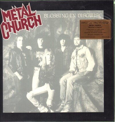 Metal Church Blessing In Disguise LP vinyl Europe Music On Vinyl 2019 180g