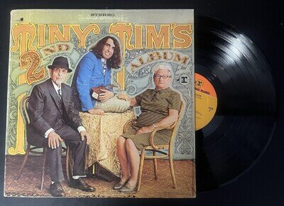 Tiny Tim, Tiny Tim's 2nd Album vinyl LP in gatefold sleeve, 1969 Lp is NM