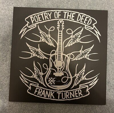 Frank Turner - Poetry of the Deed - Vinyl - 10th Anniversary Edition Silver