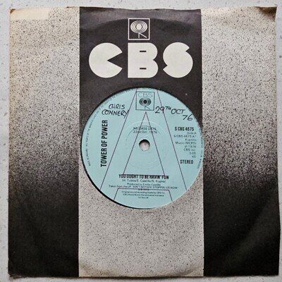 Tower Of Power - You Ought To Be Havin' Fun - Rare 1976 Promo 7"
